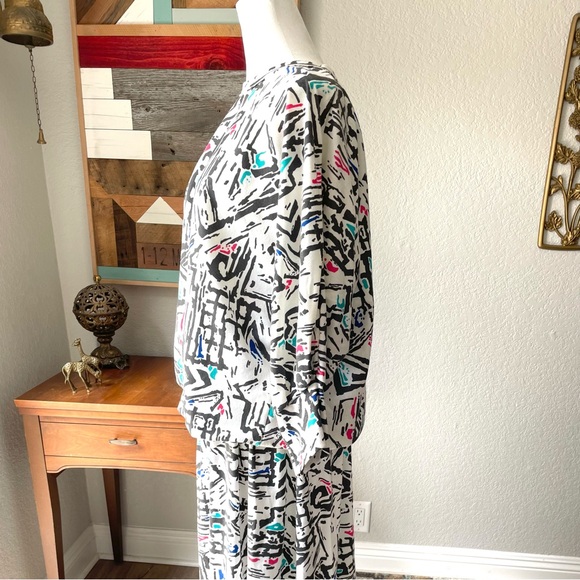 Sloppy Joes 90s Comfy Geometric Skirt Set - Picture 8 of 11